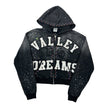 Vale Forever Classico Zip Up Hoodie Black