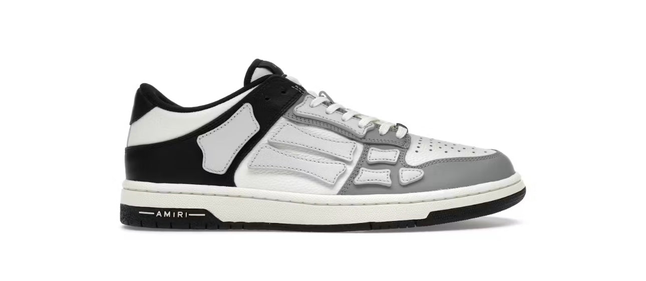 AMIRI Skel Low Top Black White Grey