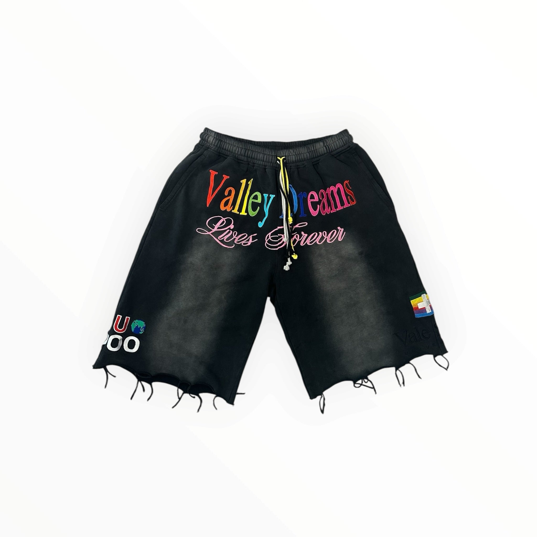 Vale Forever Dreams Embroidered Track Shorts