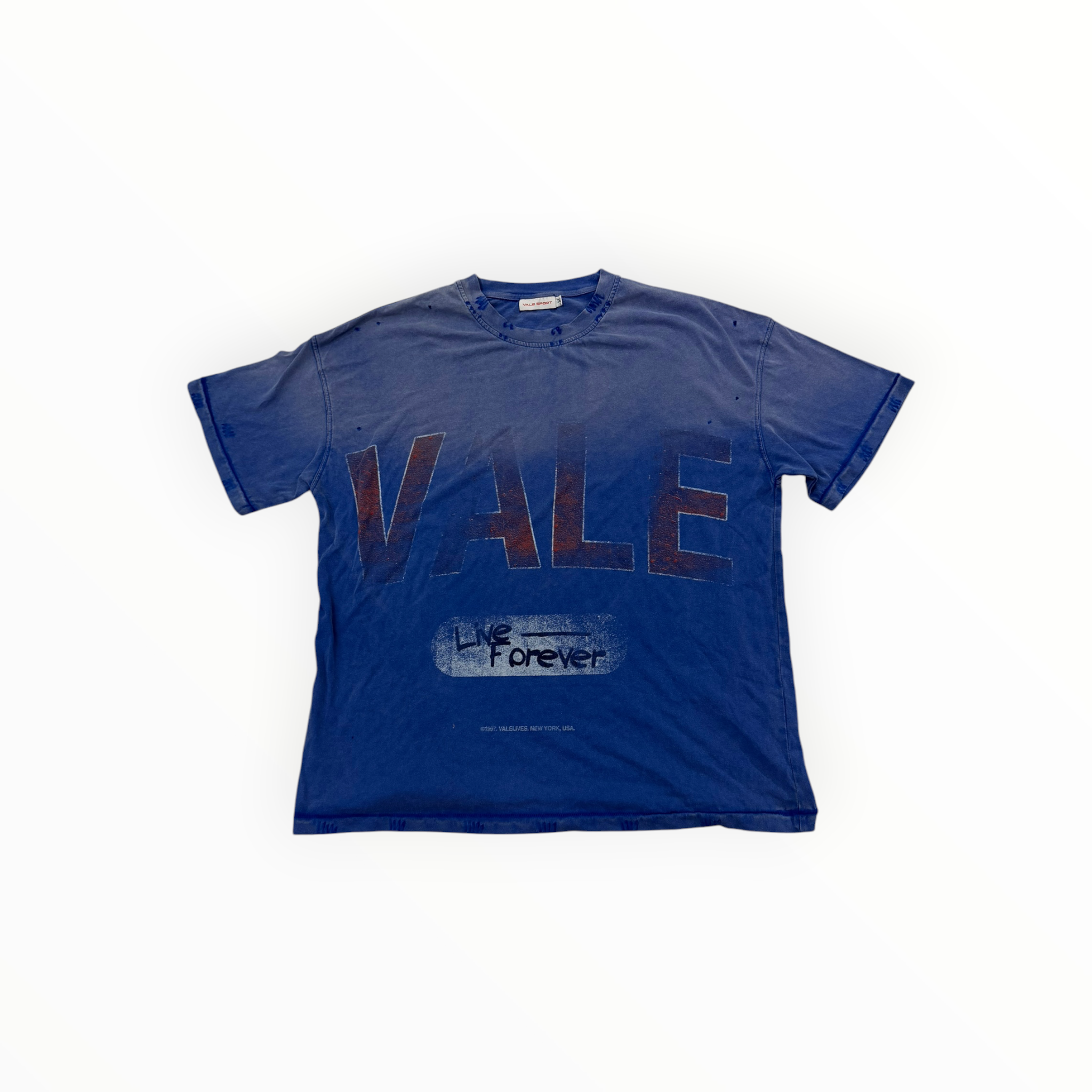 Vale Forever Logo Tee Blue