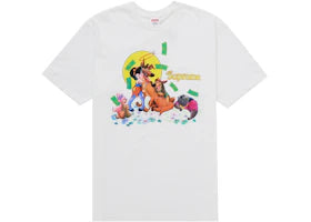Supreme All Dogs Go To Heaven Tee White