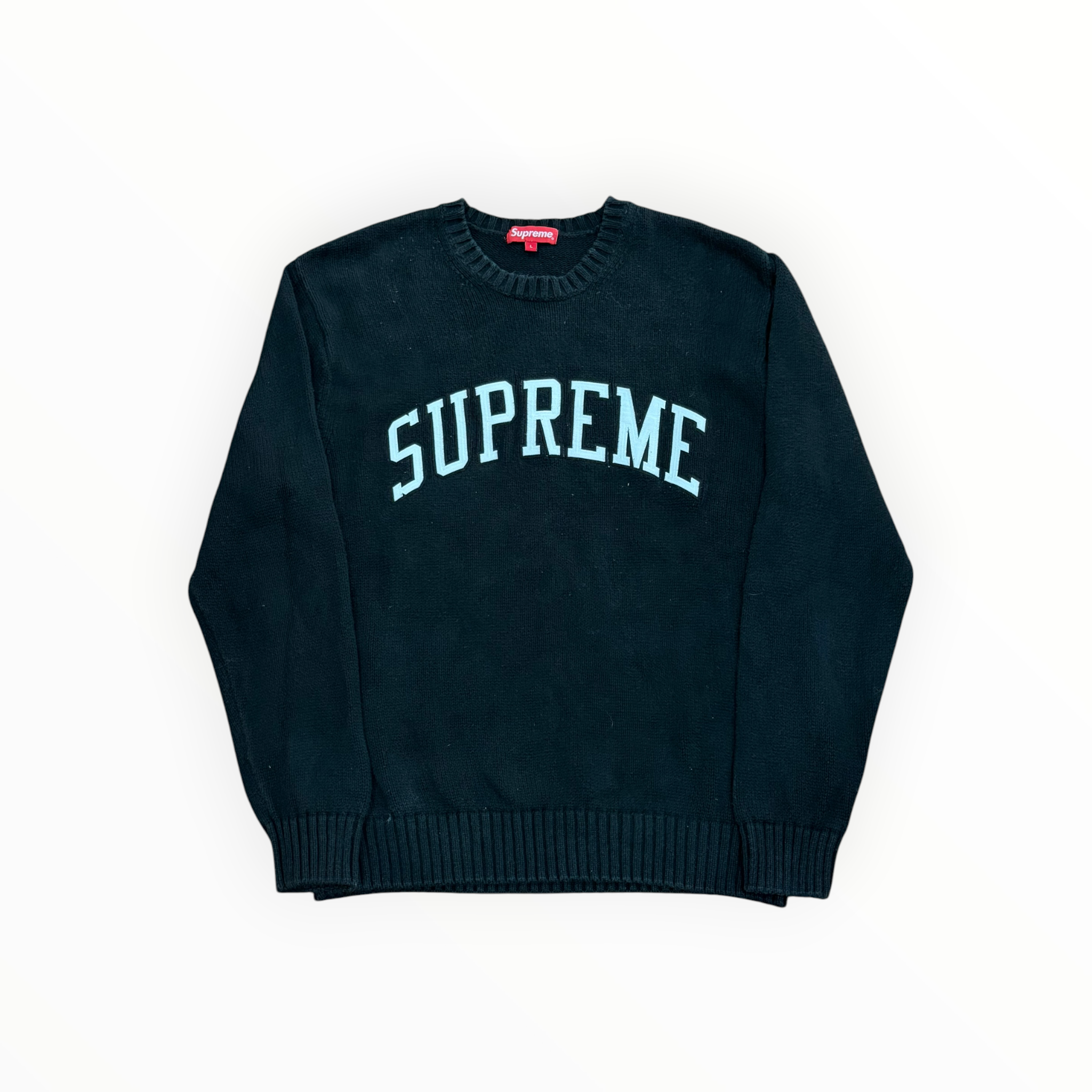 Supreme Tackle Twill Black Sweater