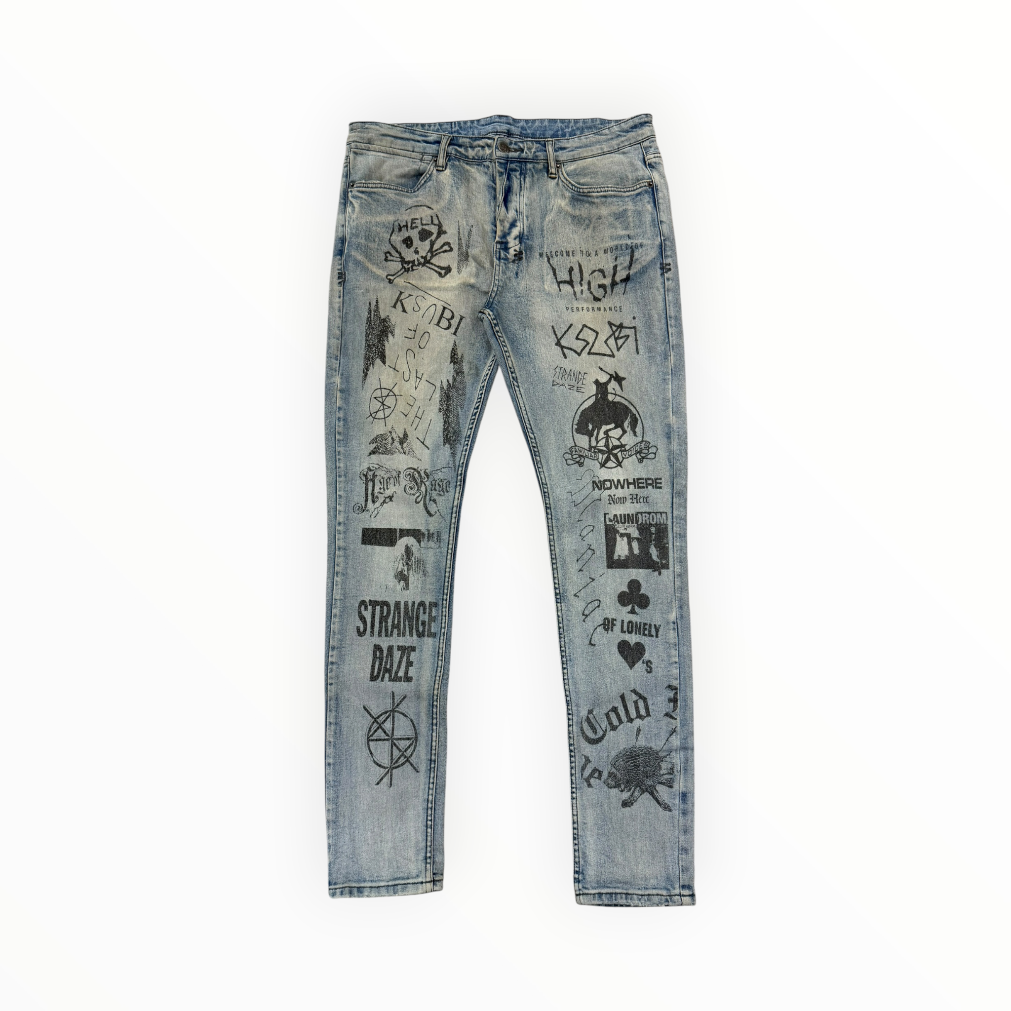 Ksubi Van Winkle Nowhere Punk Denim