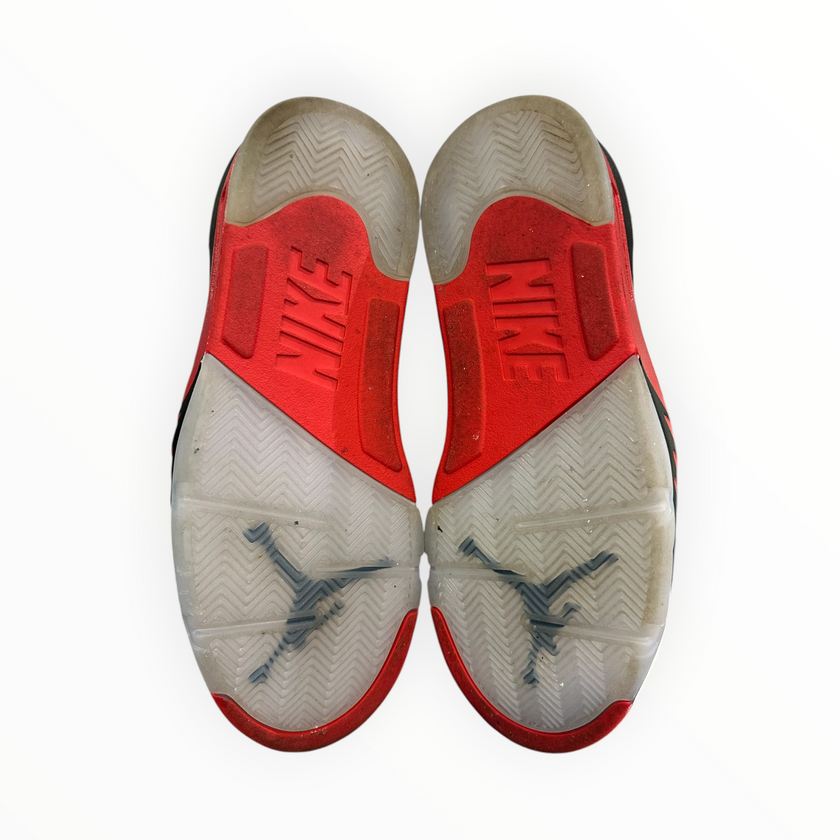 Jordan 5 Retro Fire Red Black Tongue (2025)
