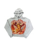 Prestige Angel Hoodie Grey/Red
