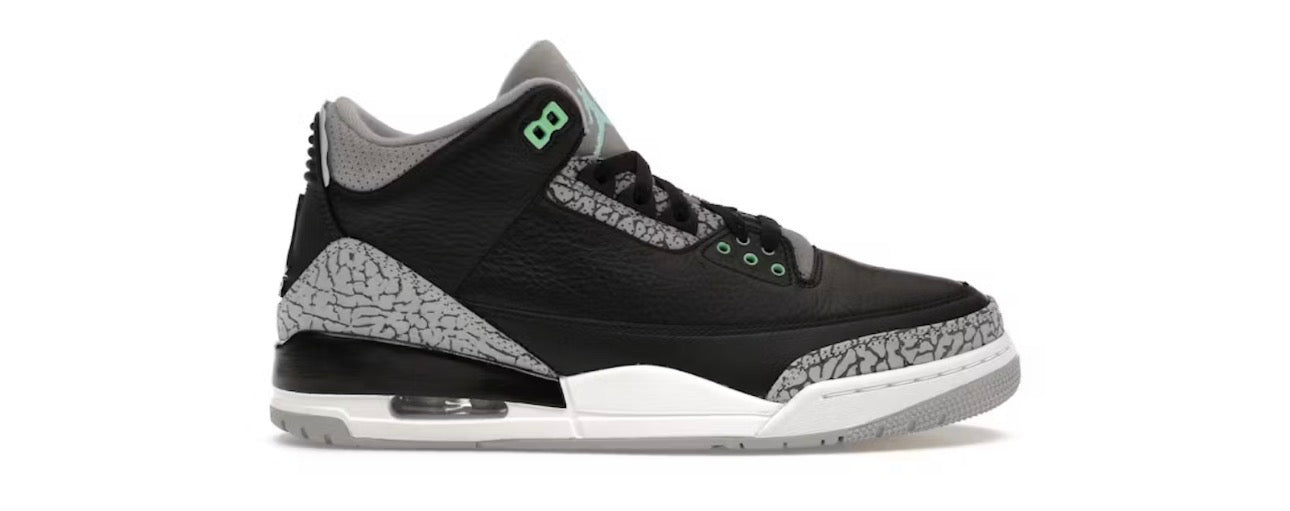 Jordan 3 Retro Green Glow