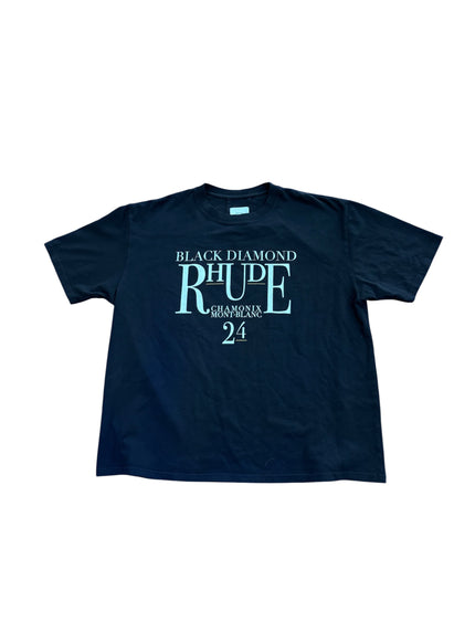 Rhude Black Diamond Tee Vintage Black