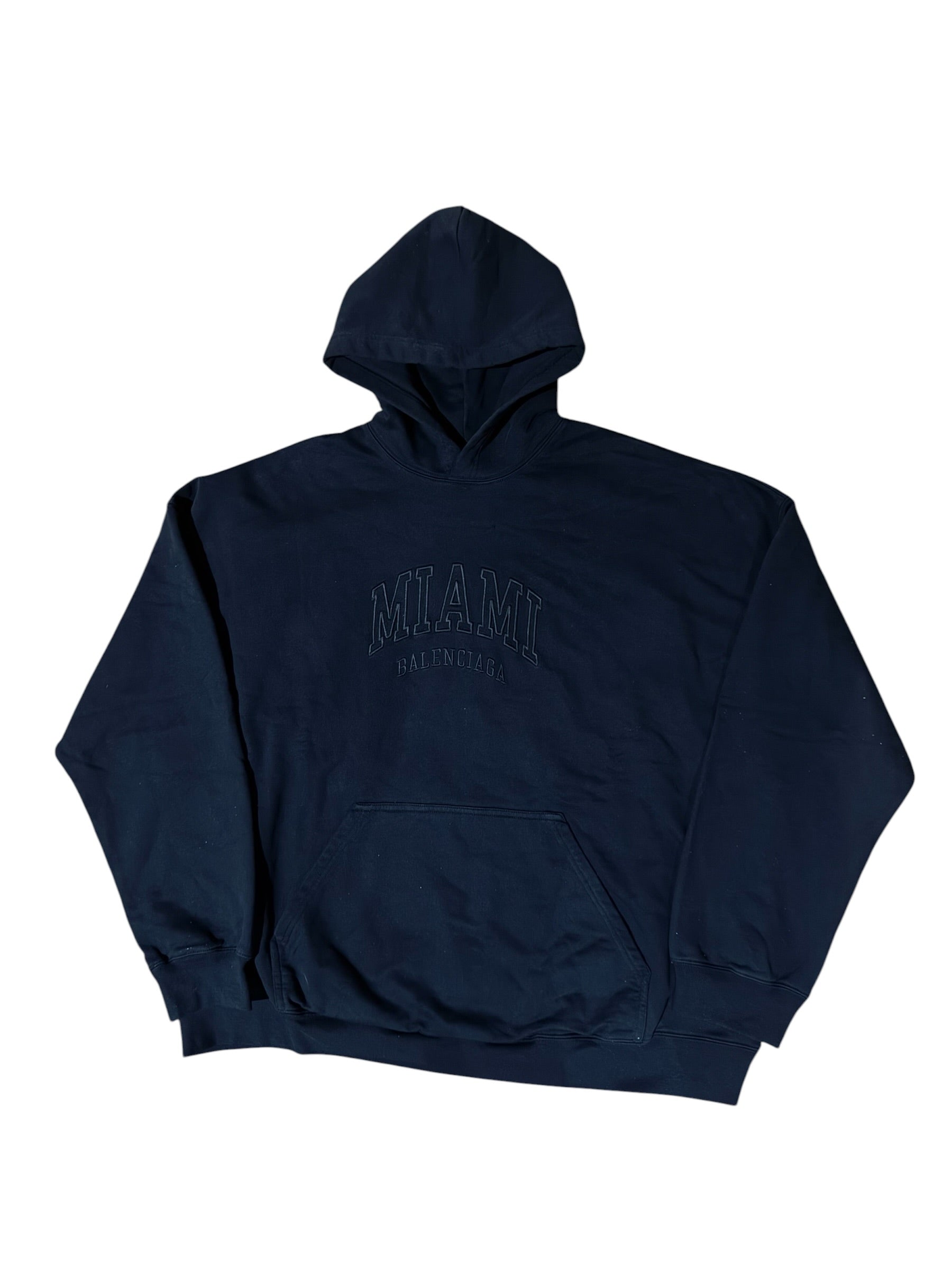 Balenciaga Miami Hoodie Black
