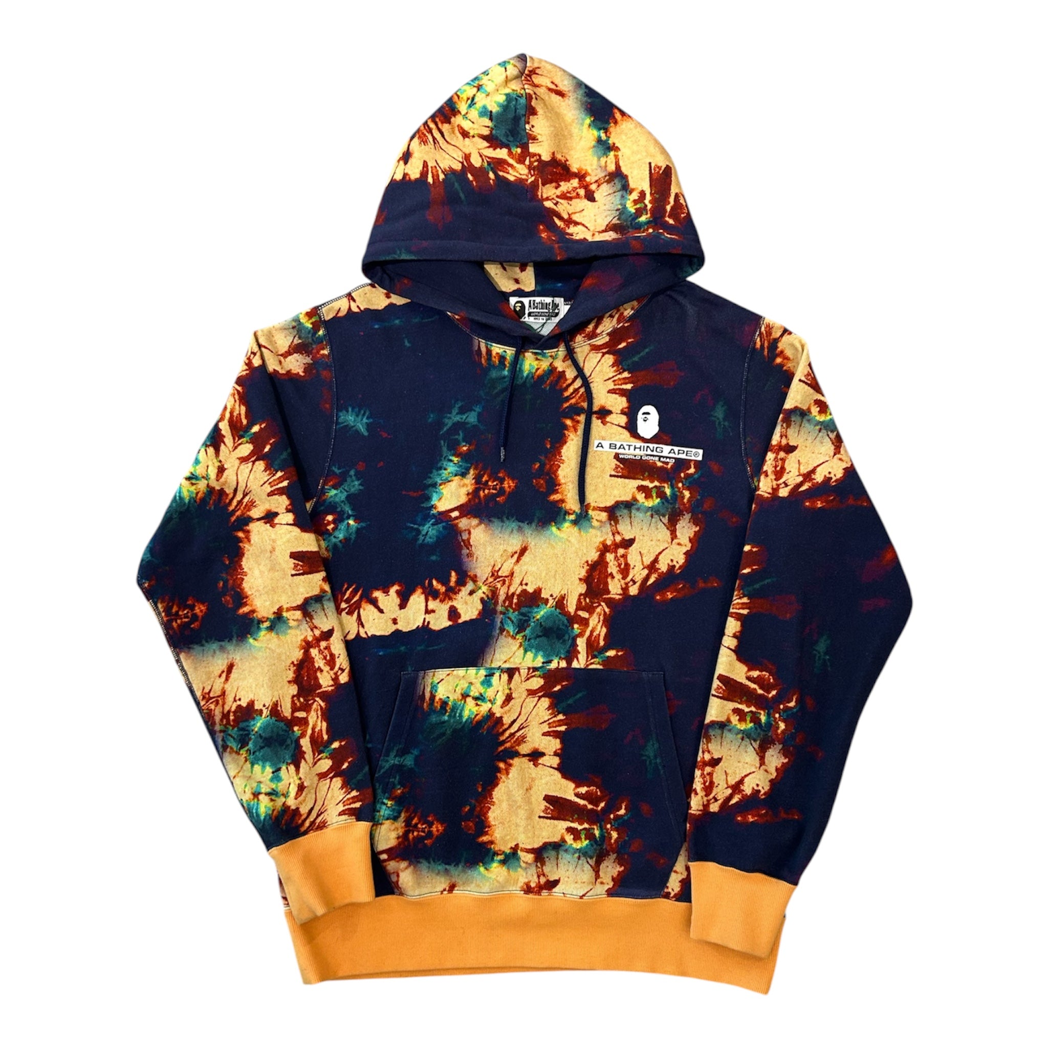 A Bathing Ape Tie Dye Pullover Hoodie
