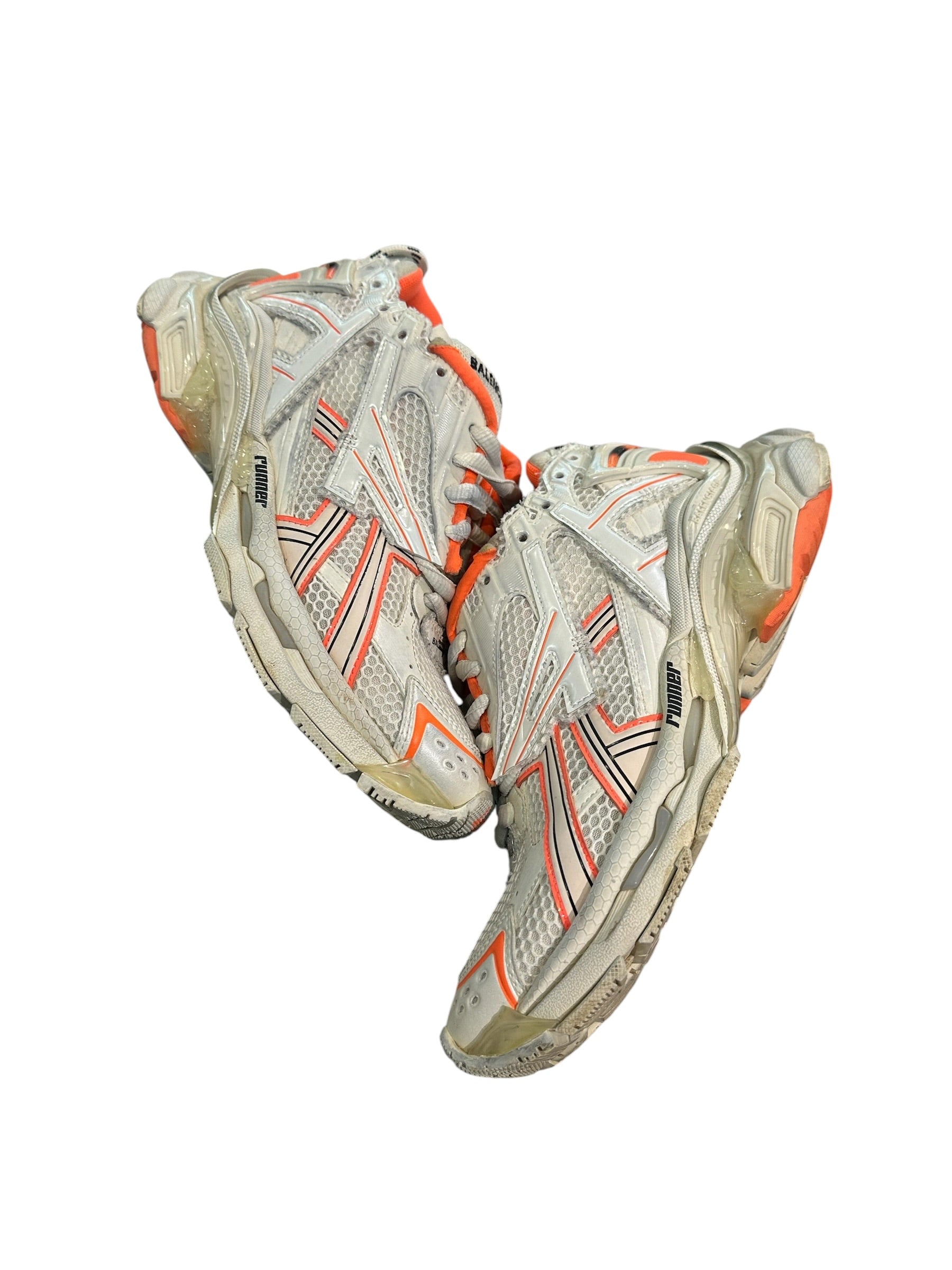 Balenciaga Runner Trainer Fluo Orange