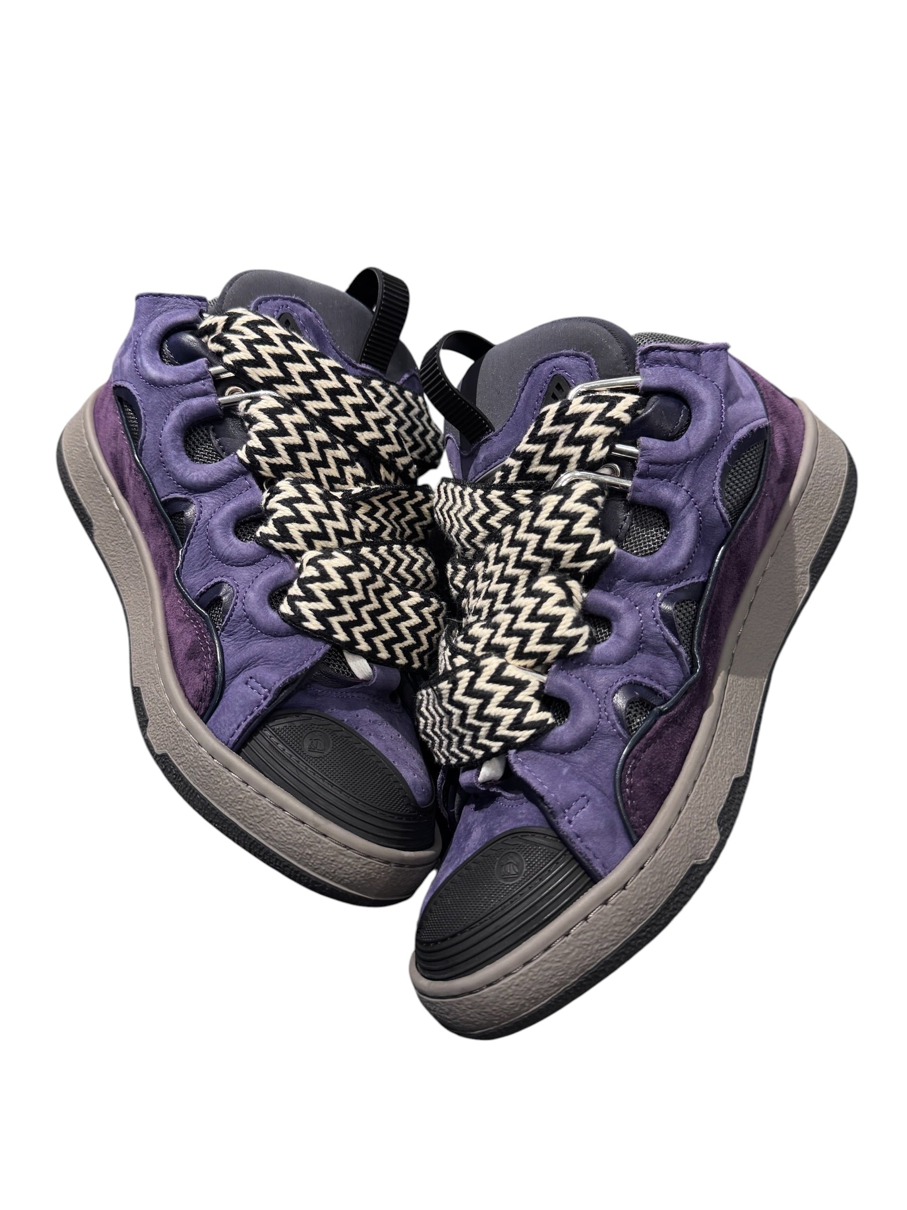 Lanvin Curn Sneaker Purple/Black