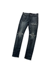 Amiri MX1 Black Denim Black Patch
