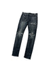 Amiri MX1 Black Denim Black Patch