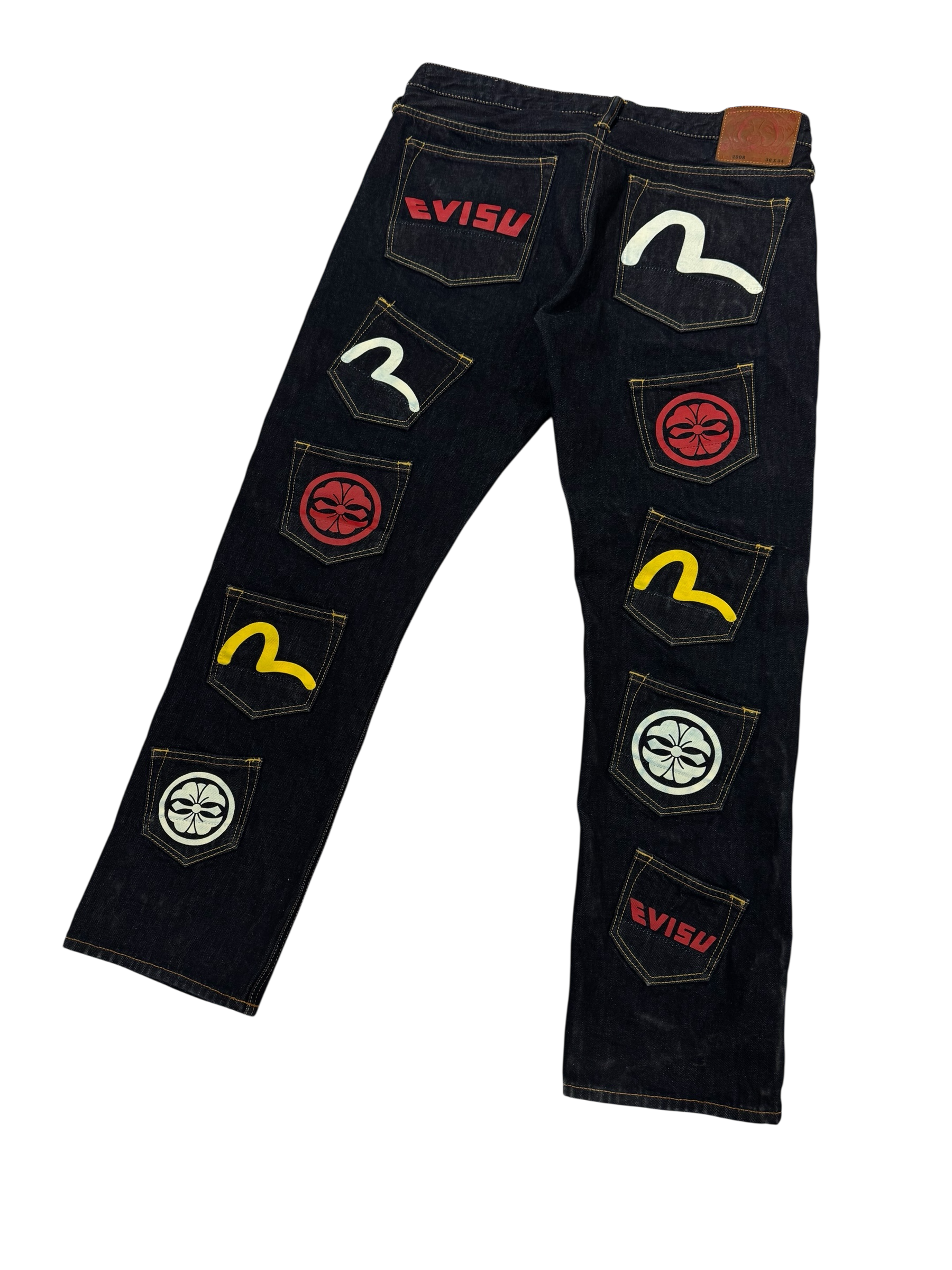 Evisu Multi Pocket Raw Denim