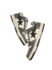A Bathing Ape Sk8 Sta #1 Black Snakeskin