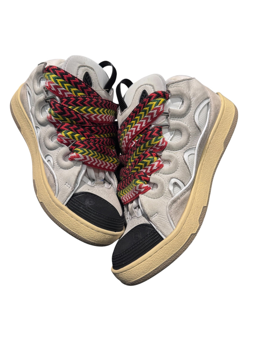 Lanvin Curb Sneaker Beige Multi Color