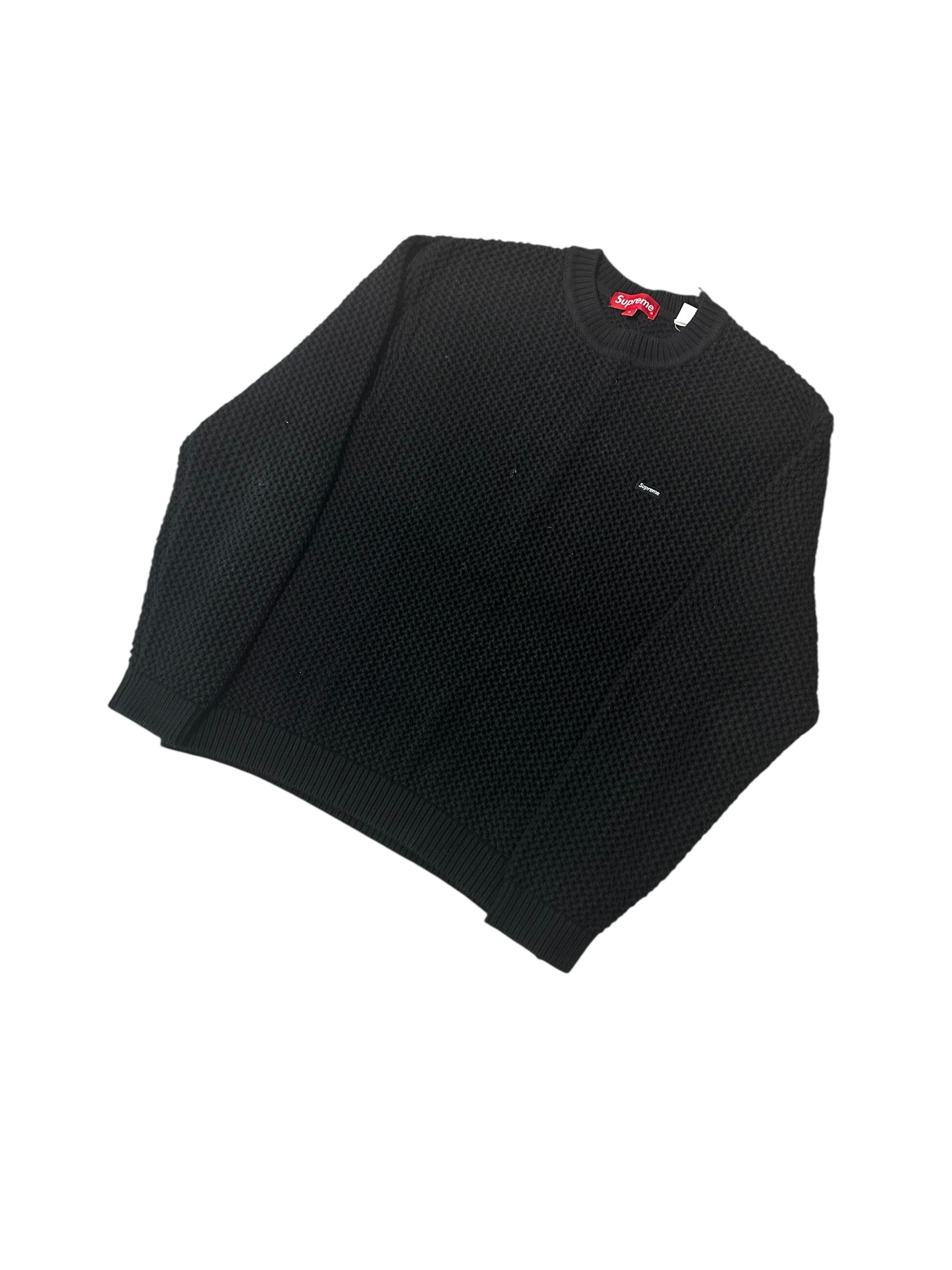 Supreme Open Knit Smallbox Sweater Black