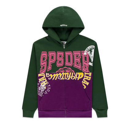 Sp5der Campers Field Zip Up Hoodie