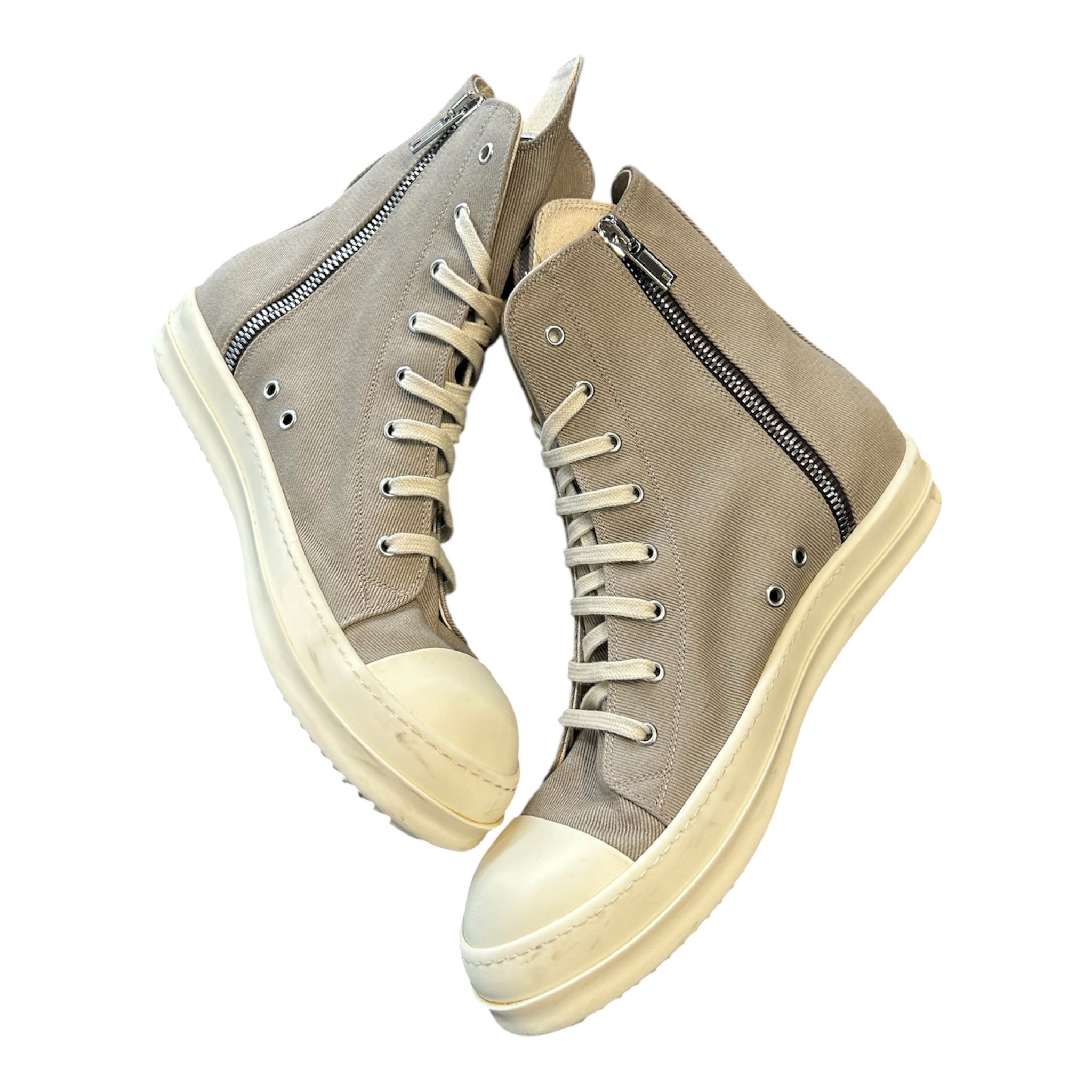 Rick Owens DRKSDHW High Top Pearl/Milk