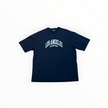 Balenciaga Los Angeles Tee Navy Blue