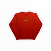 Supreme Gonz Logo Crewneck Washed Red