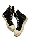 Rick Owens DRKSHDW Eyelet High Top Black