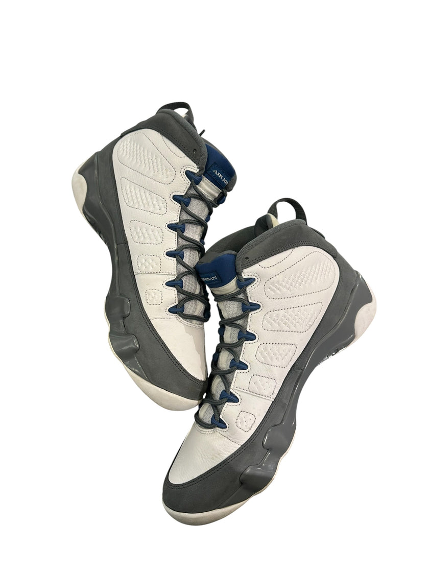 Jordan 9 Retro Flint Grey French Blue (2026)