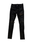 Amiri MX1 Plaid Black Denim