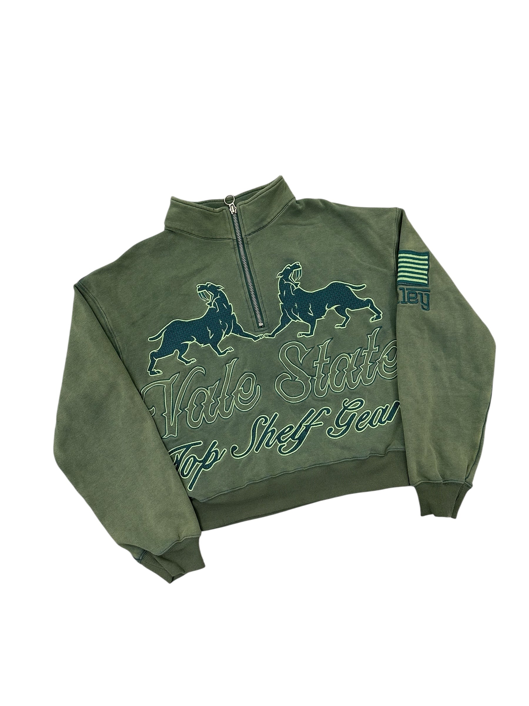 Vale Forever Top Shelf Gear Sweater Green