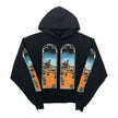 Who Decides War x EST Gee Stained Glass Hoodie Black