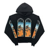 Who Decides War x EST Gee Stained Glass Hoodie Black