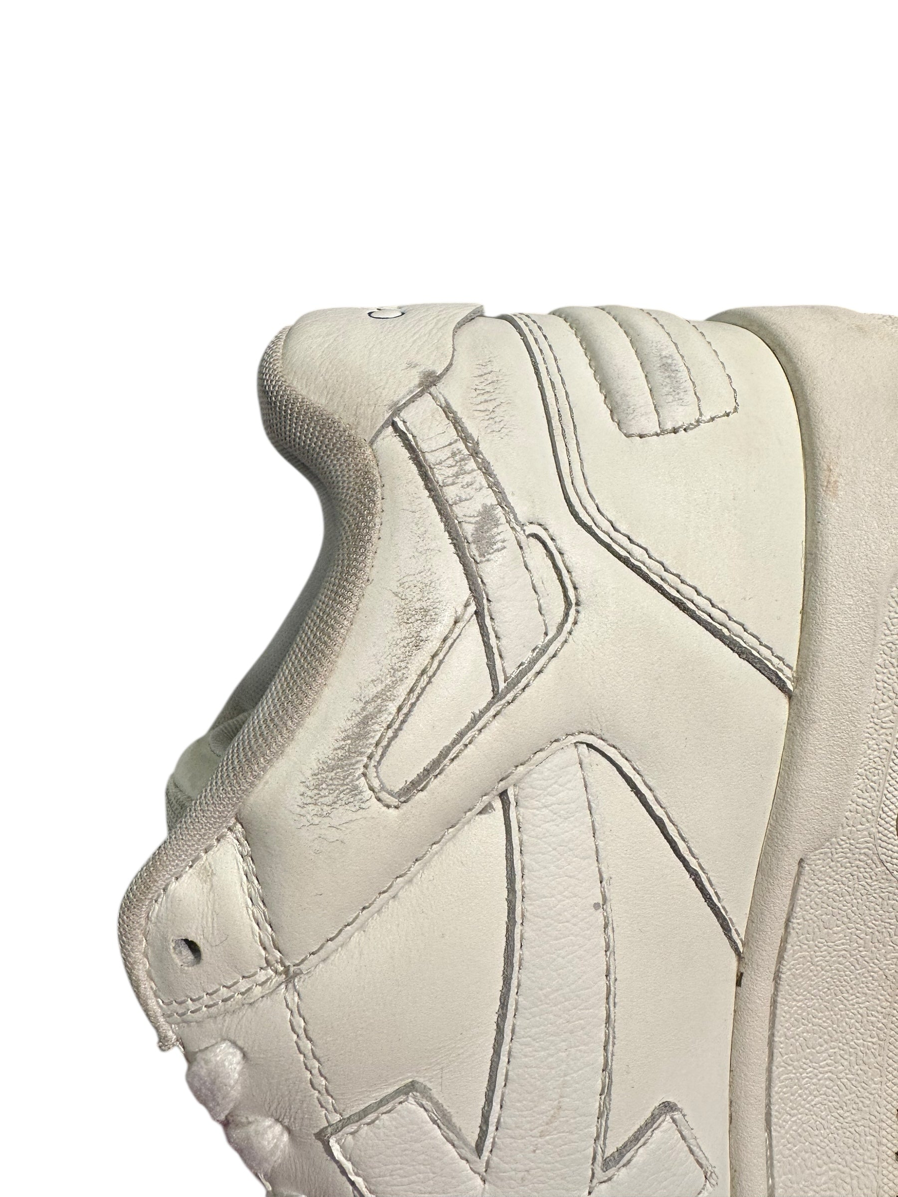 OFF-WHITE Out of Office OOO Low Tops “For Walking White Blue