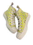 Dior B23 High Top White Yellow Oblique