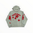 Sp5der Beluga Hoodie Cream/Red