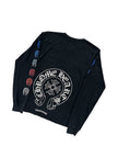 Chrome Hearts Multi-Color Horseshoe Long Sleeve T-Shirt