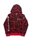 A Bathing Ape x Faze Clan Camo Zip-Up Hoodie