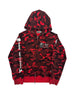 A Bathing Ape x Faze Clan Camo Zip-Up Hoodie