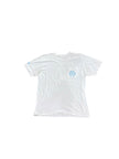 Chrome Hearts Triple Cross Horseshoe Tee White/Blue