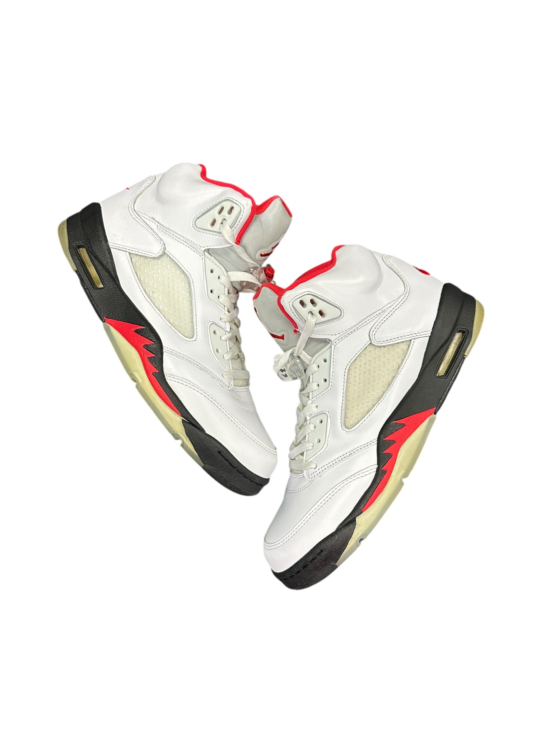 Jordan 5 Retro Fire Red Silver Tongue (2020)