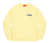 Supreme 212 Crewneck ‘Light Yellow’