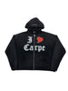 Carpe Diem ‘I Heart Carpe’ Zip Up Black