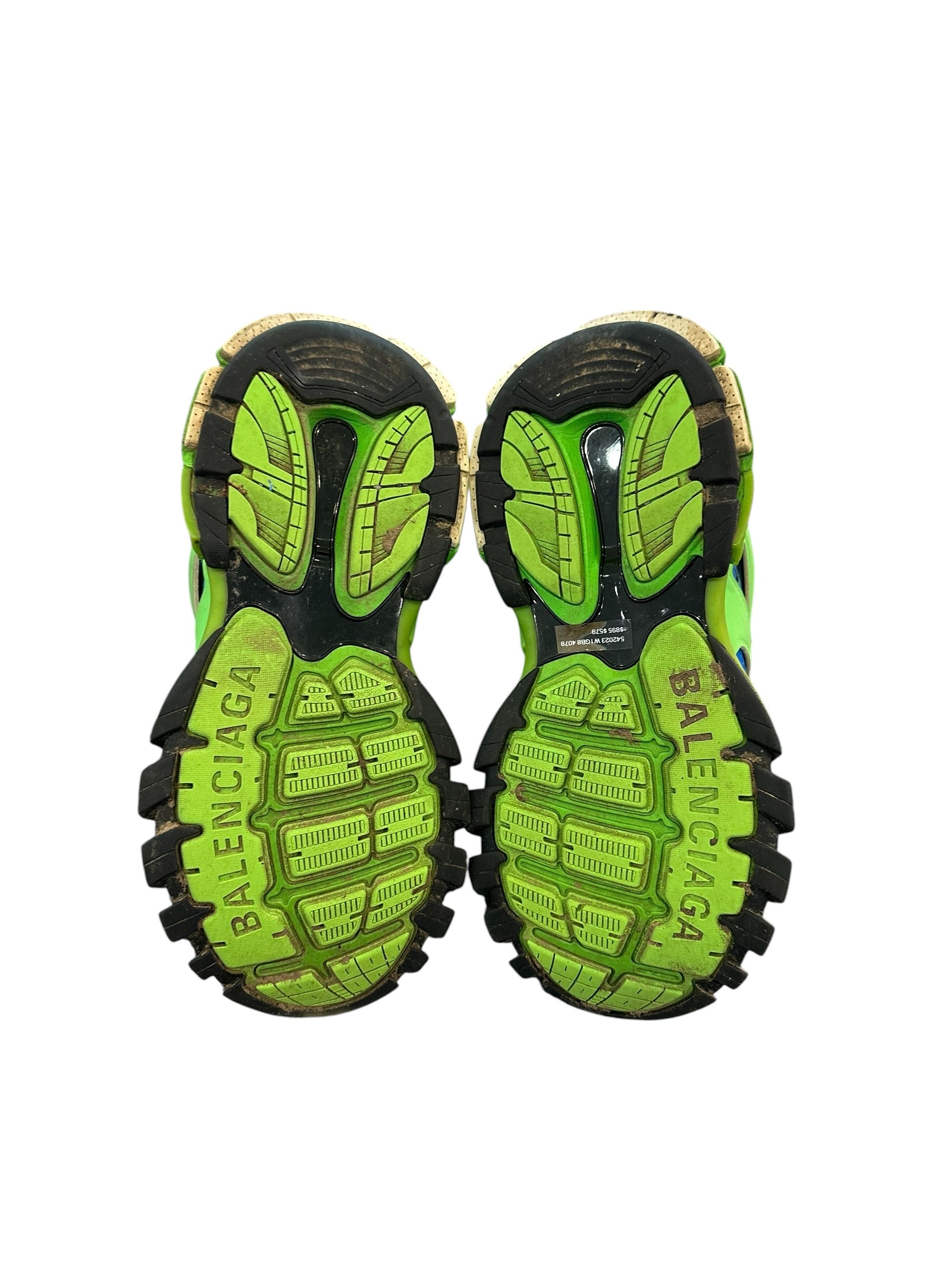 Balenciaga Track Green Blue