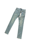 Purple Brand P001 Light-Wash Distressed Denim