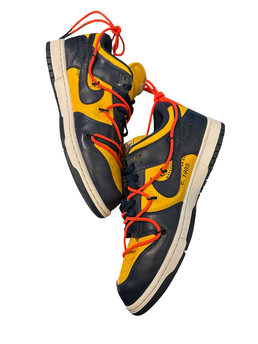 Nike Dunk Low Off-White University Gold