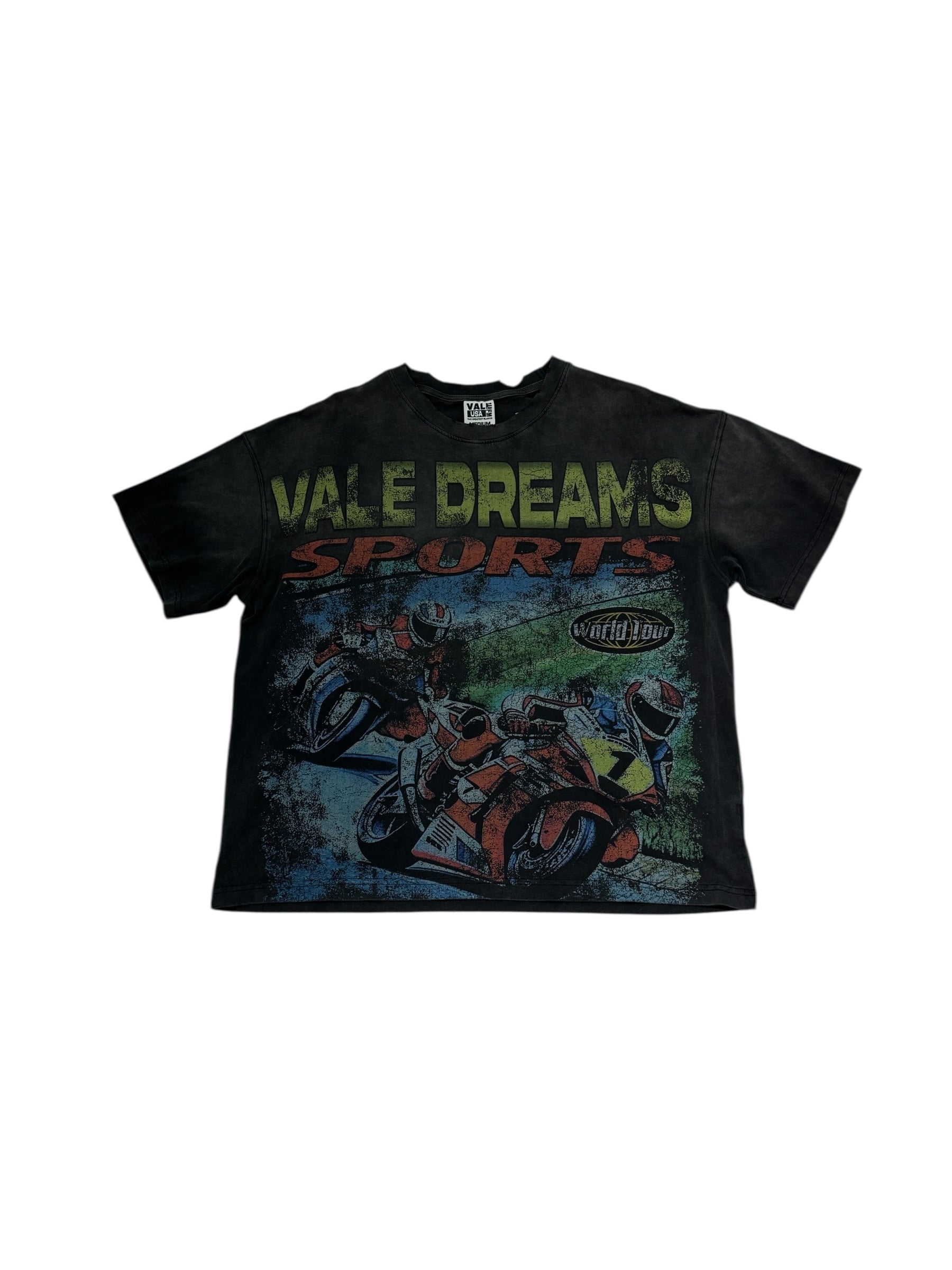 Vale MotoCroxxxx Shortsleeve Tee Black