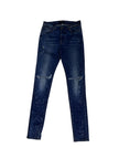 Amiri Distressed Denim Blue