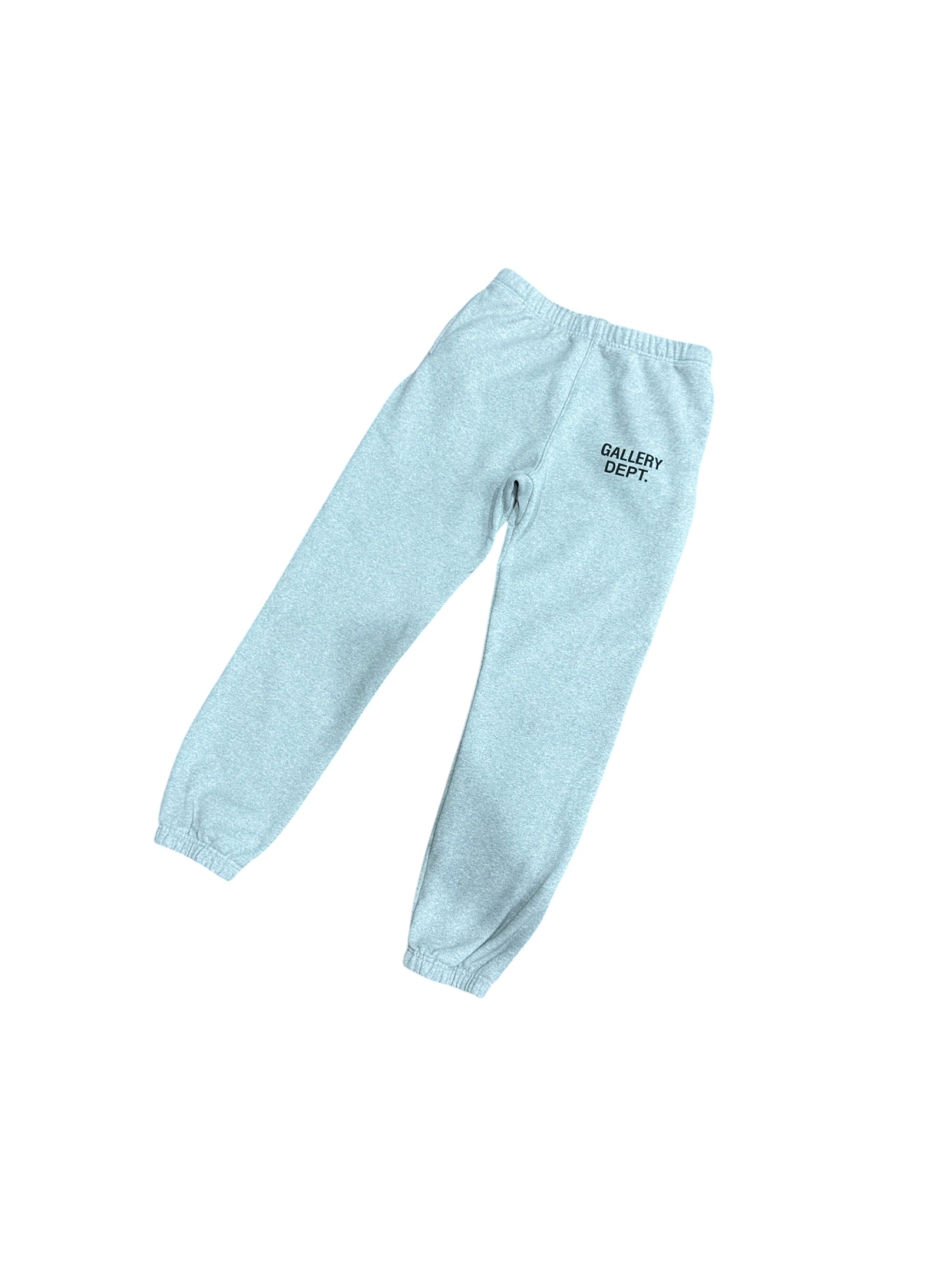 Gallery Dept. Tapered Logo-Print Cotton-Jersey Sweatpants Grey