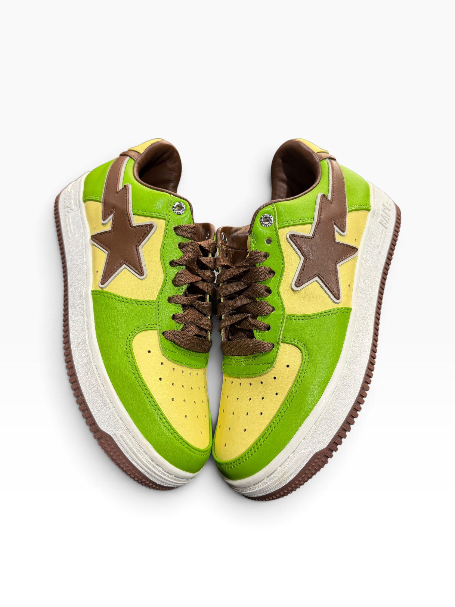 A Bathing Ape SK8 Green-Yellow