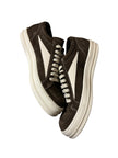 Ricks Owens Vintage Indigo Suede Low