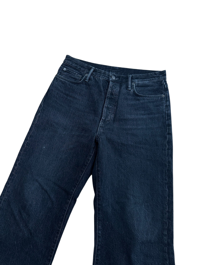 Acne Studios Black Loose Fit Denim